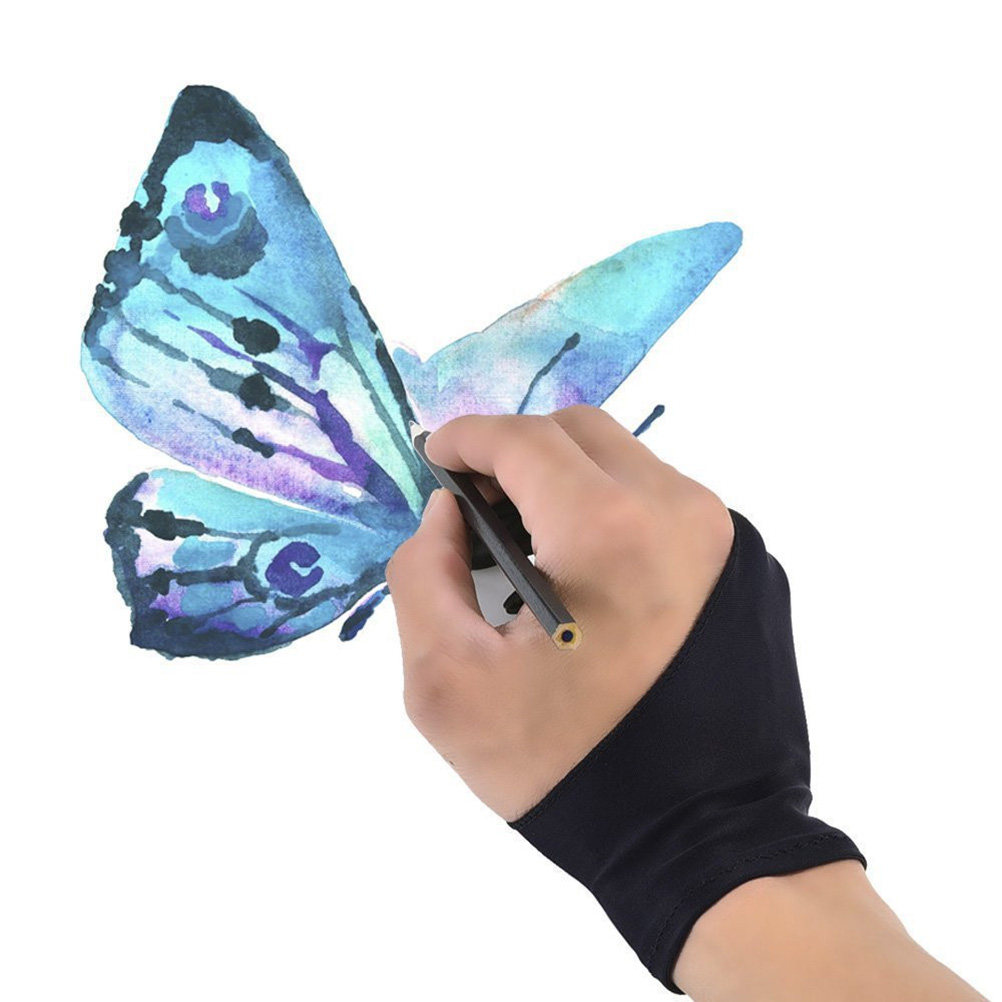 2Pcs Drawing Glove for Tablet  - Drawing Glove Artist 评论和价格