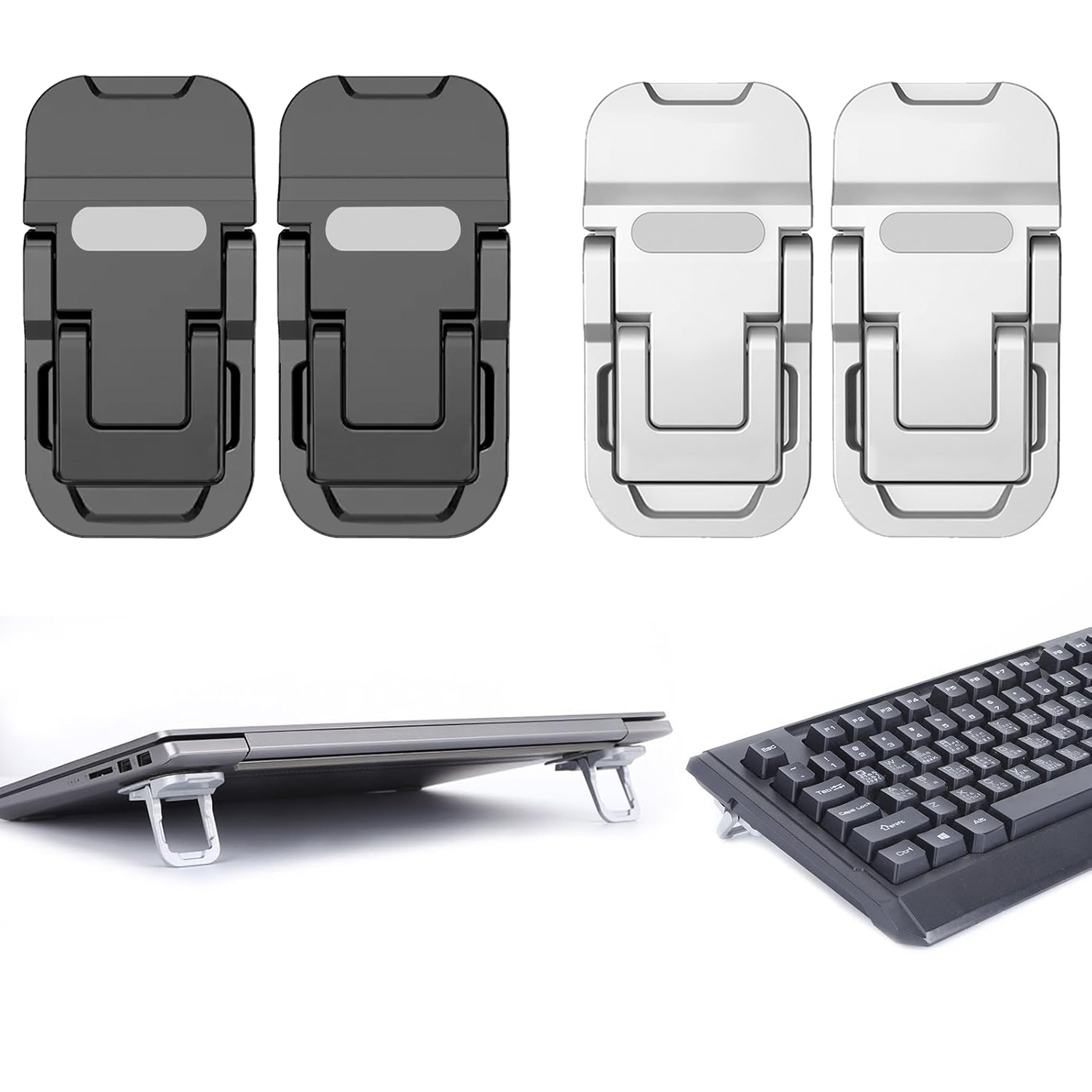 2PCS Portable Foldable Laptop  - Cooling Stand Tablet 评论和价格