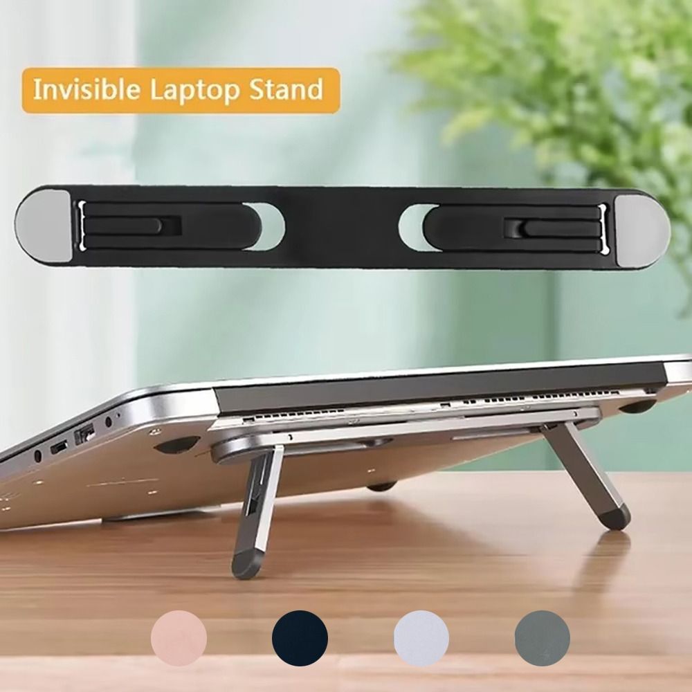 New Invisible Laptop Riser Sta - Cooling Stand Tablet 评论和价格