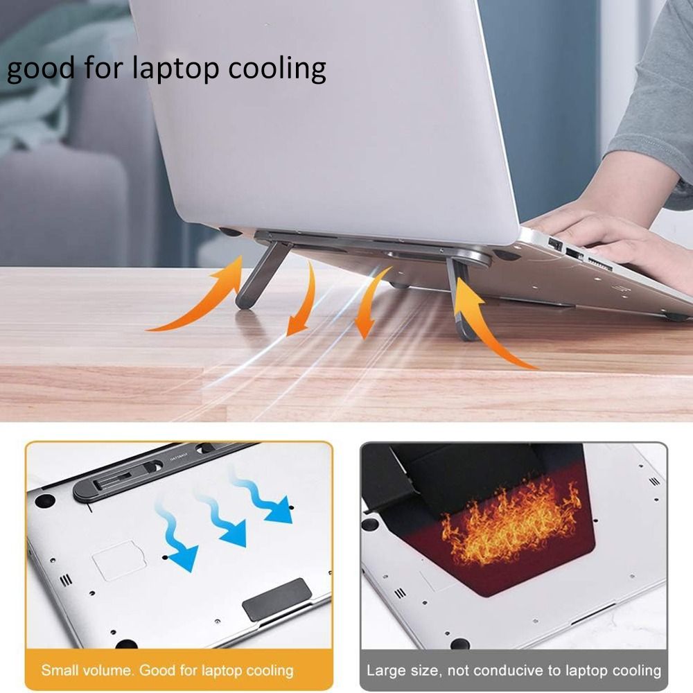 New Invisible Laptop Riser Sta - Cooling Stand Tablet 评论和价格