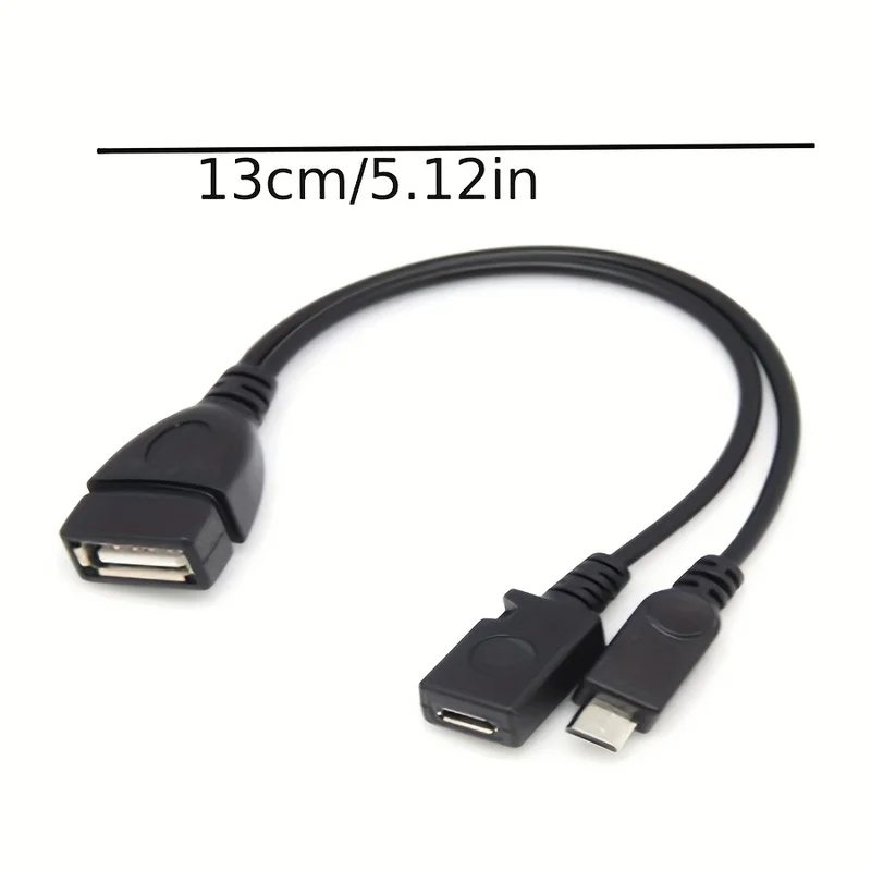 2-in-1 OTG USB to Micro USB Sp - Tablet Tech Accessories 评论和价格