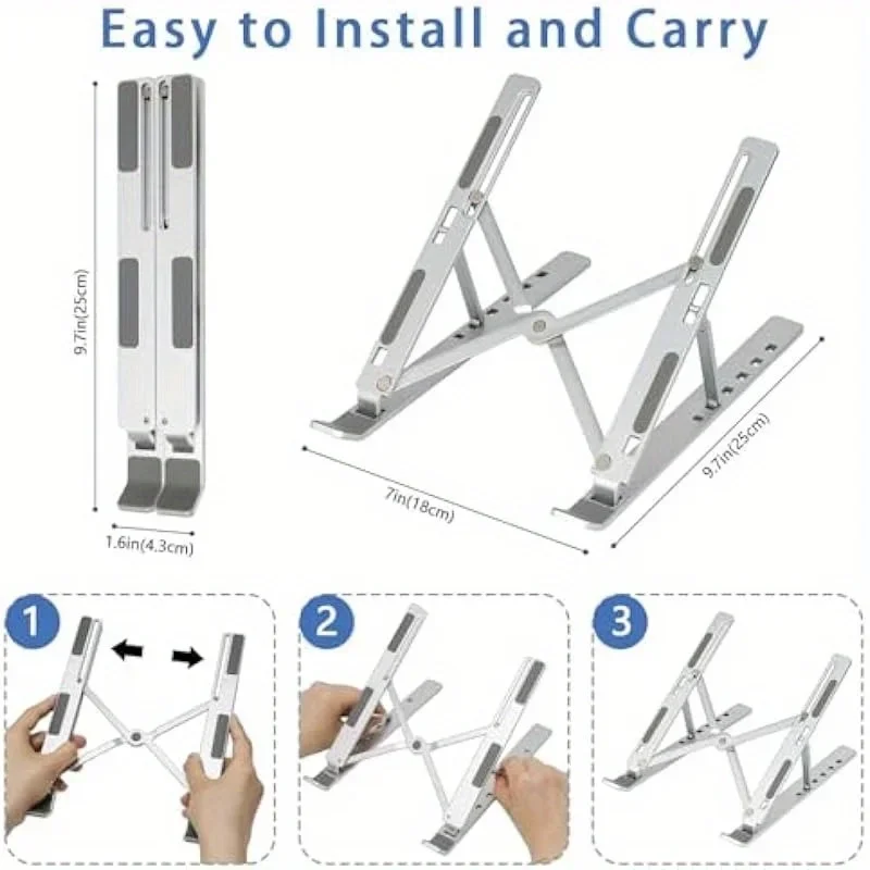 Aluminum Alloy Laptop Holder S - Cooling Stand Tablet 评论和价格